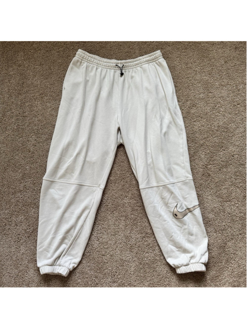 Nike Sportswear Women's Swoosh High-Rise Joggers Oversized Fit Sz Large Athletic